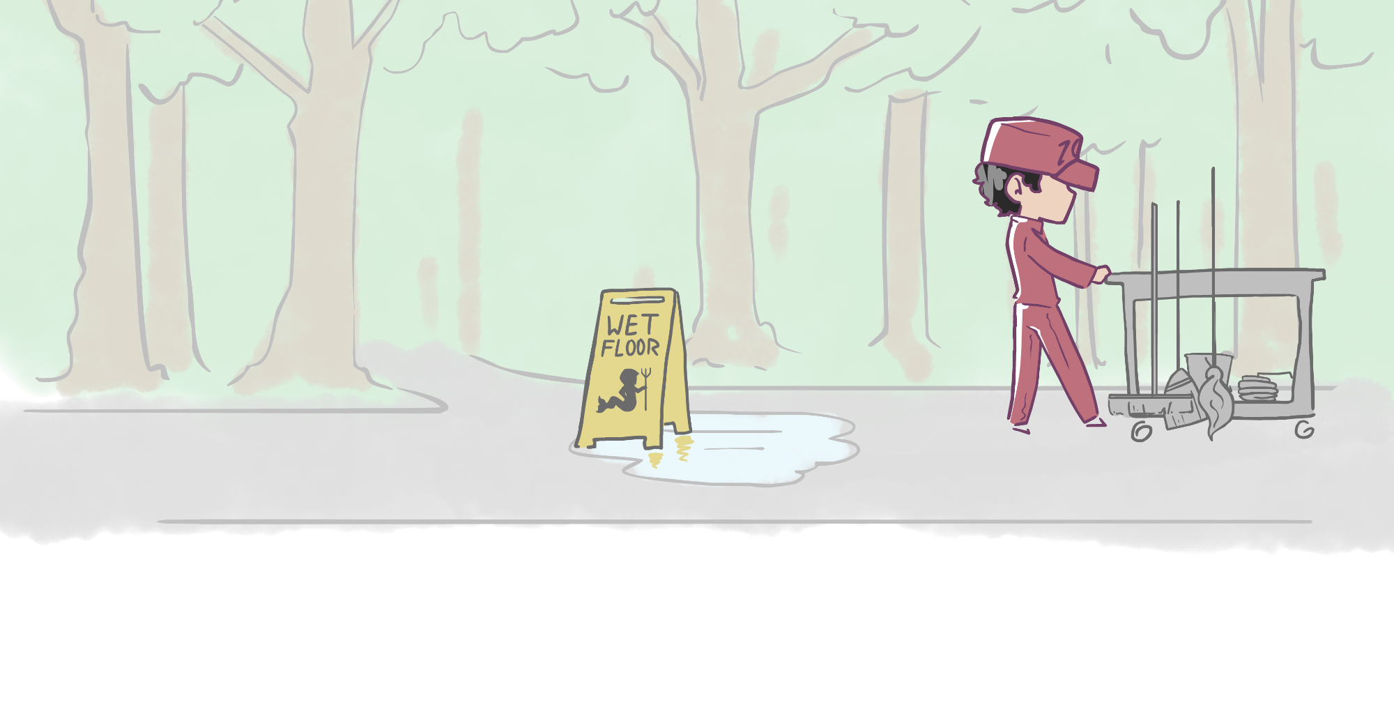 Rainy Days - Episode 40, Page 1: Zoo Story #4 - "Wet Bandit"