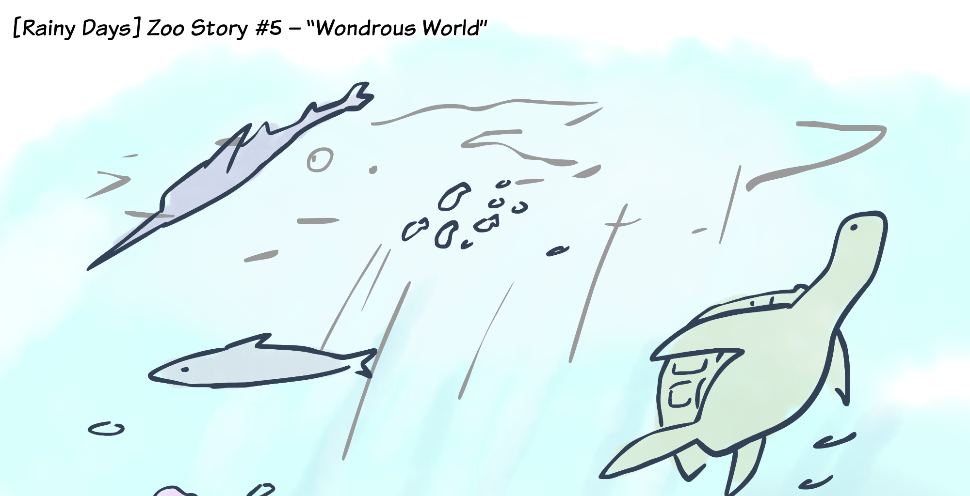 Rainy Days - Episode 41, Page 1: Zoo Story #5 - "Wondrous World"