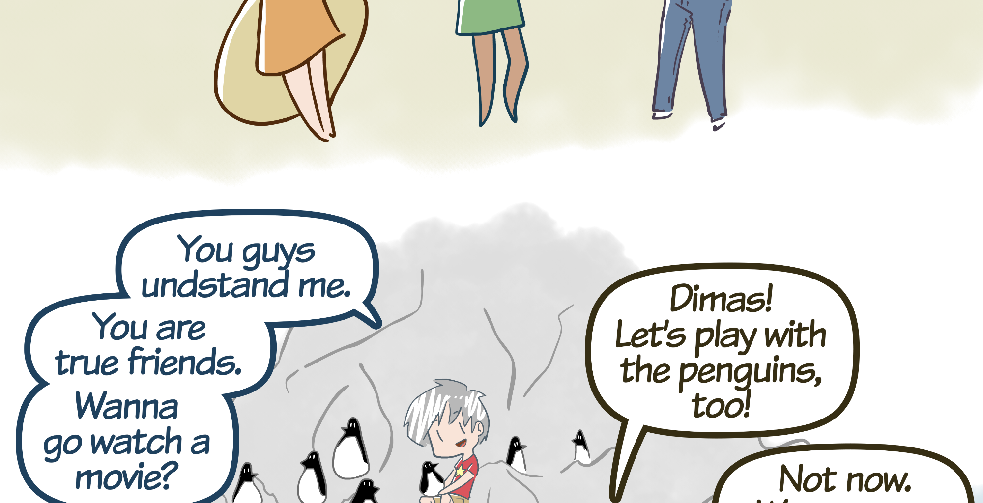 Rainy Days - Episode 41, Page 1: Zoo Story #5 - "Wondrous World"