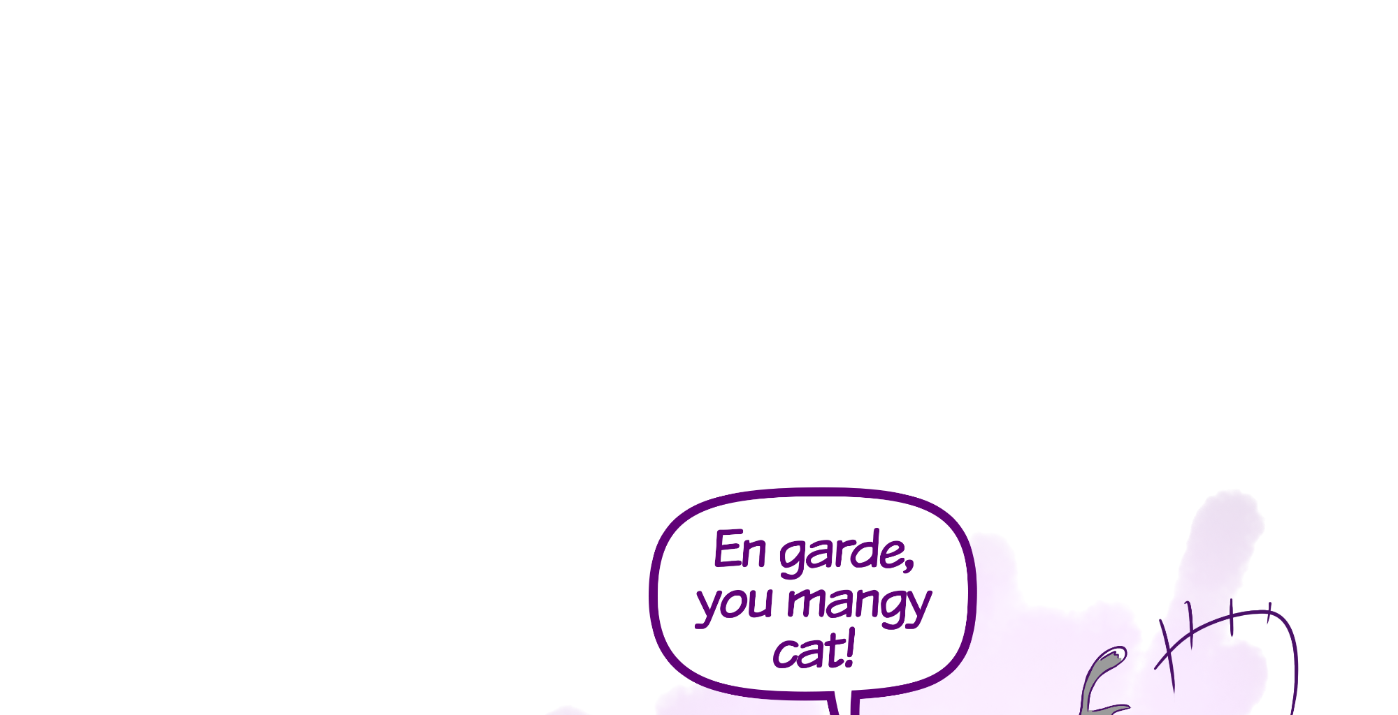 Rainy Days - Episode 44, Page 1: New Girl #2 - "Not Violet"