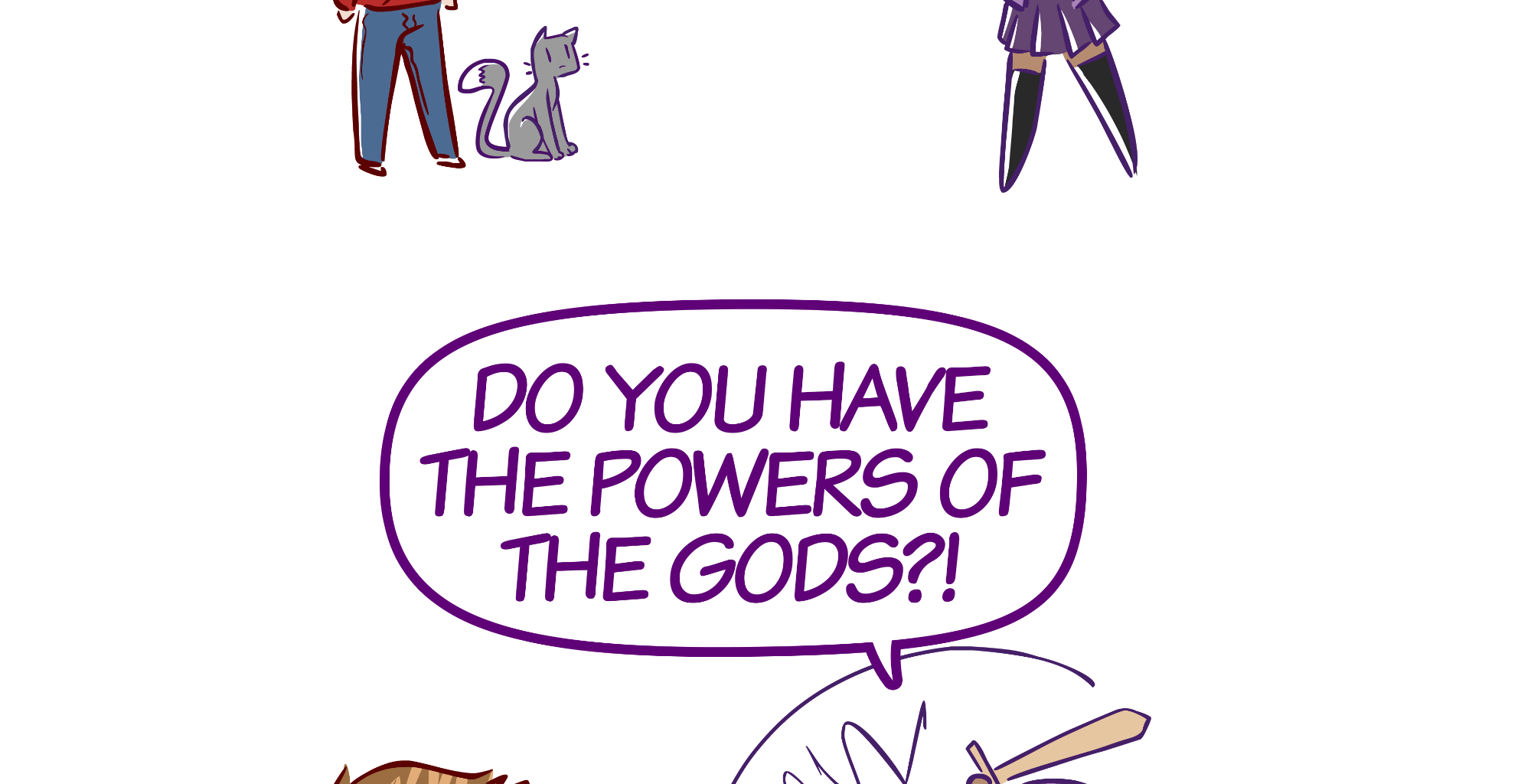 Rainy Days - Episode 46, Page 1: New Girl #4 - "Small Talk?"