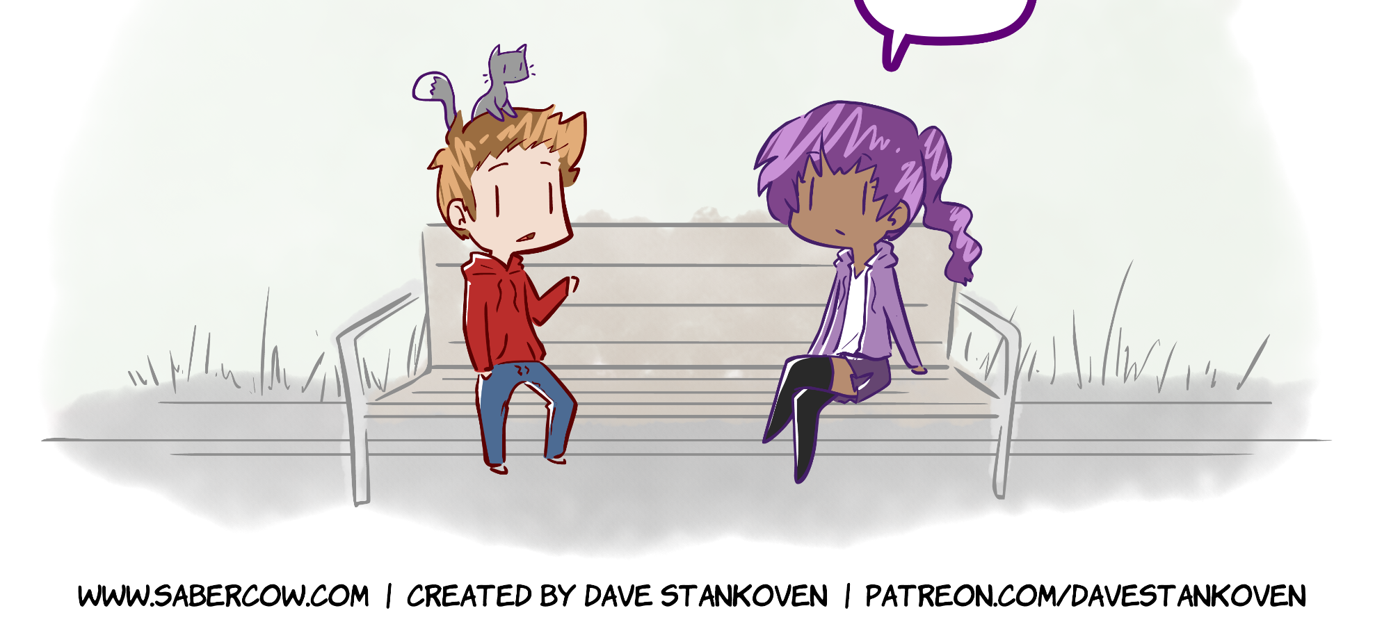 Rainy Days - Episode 47, Page 1: New Girl #5 - "Sounds Like  Quest"