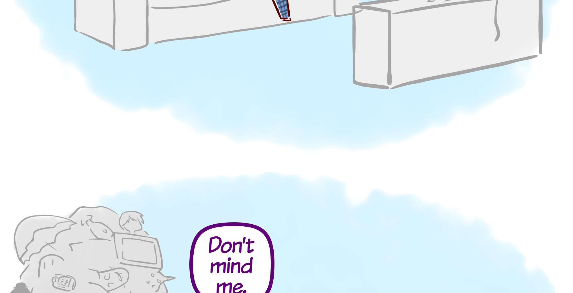 Rainy Days - Episode 55, Page 1: New Girl #6 - "House Mate"