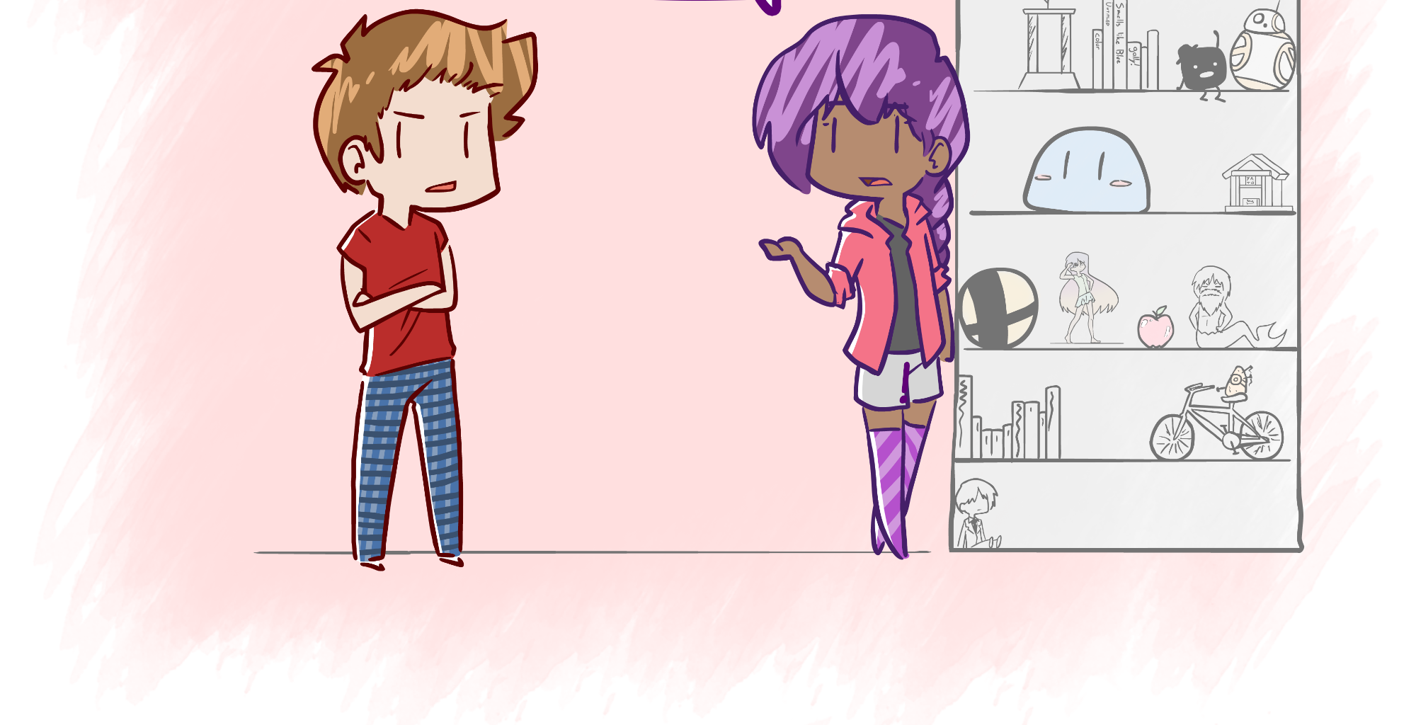 Rainy Days - Episode 57, Page 1: New Girl #8 - "House Scuffle"