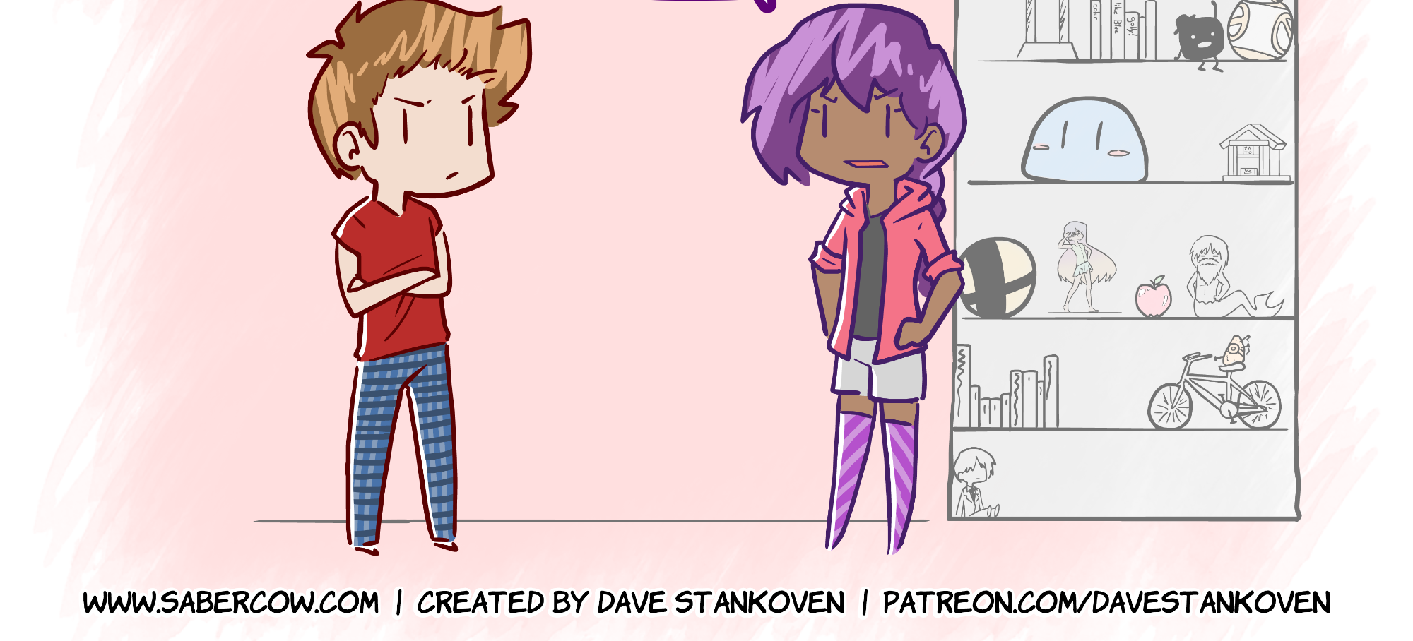 Rainy Days - Episode 57, Page 1: New Girl #8 - "House Scuffle"