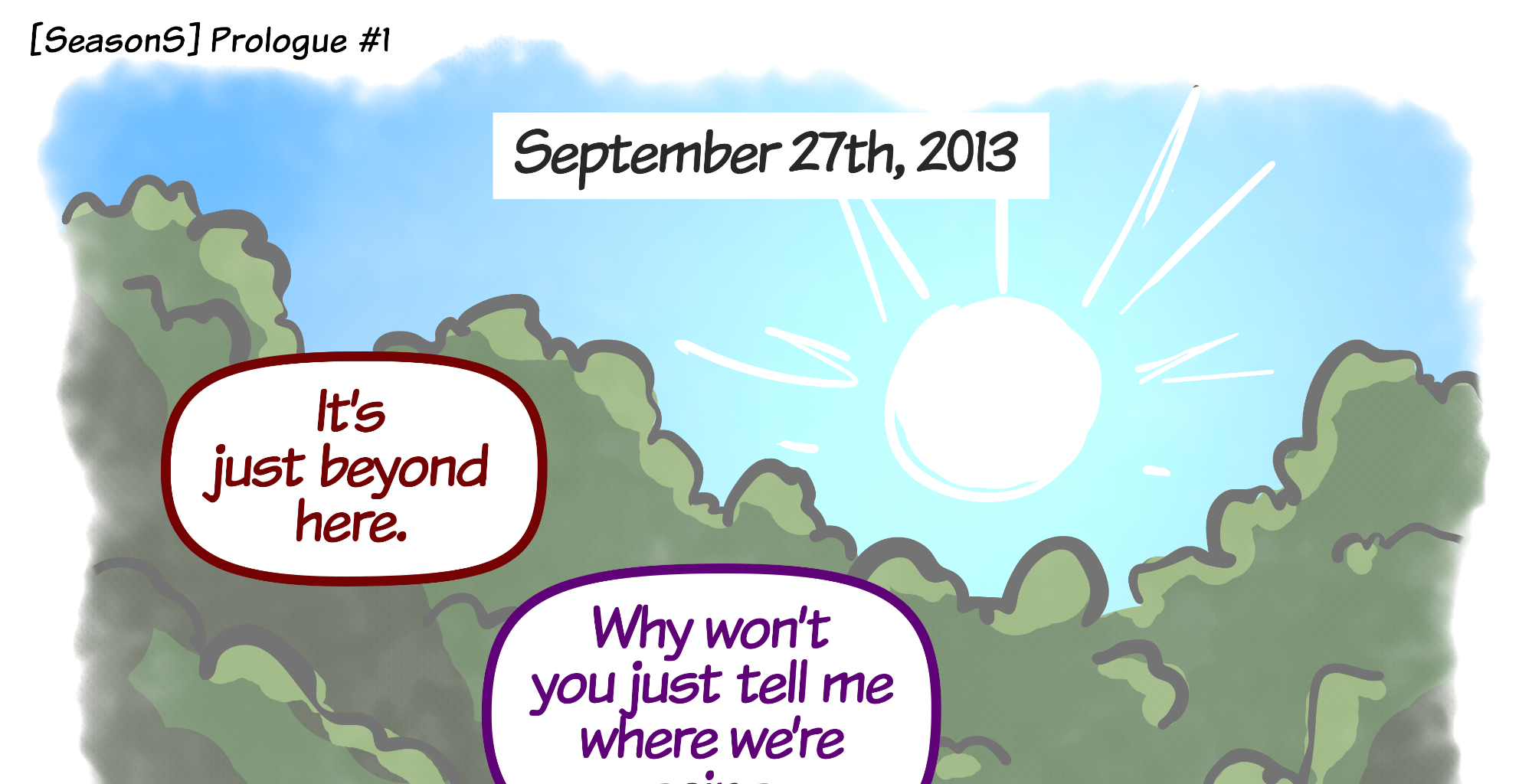 Rainy Days - Episode 48, Page 1: [SeasonS] - Prologue #1