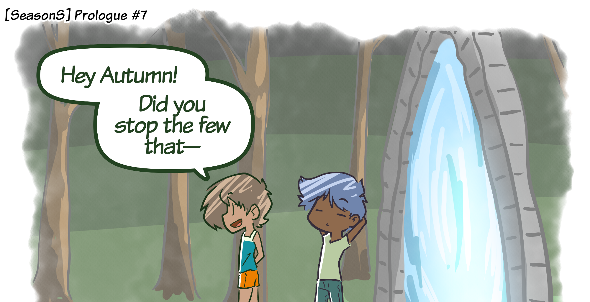 Rainy Days - Episode 54, Page 1: [SeasonS] - Prologue #7