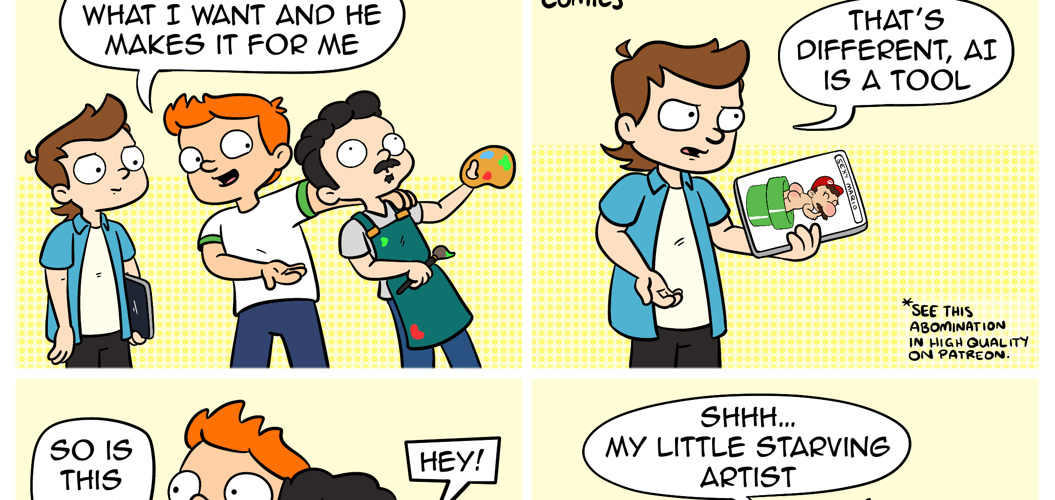 Whats Left Comics - Episode 6, Page 1: I’m a tool