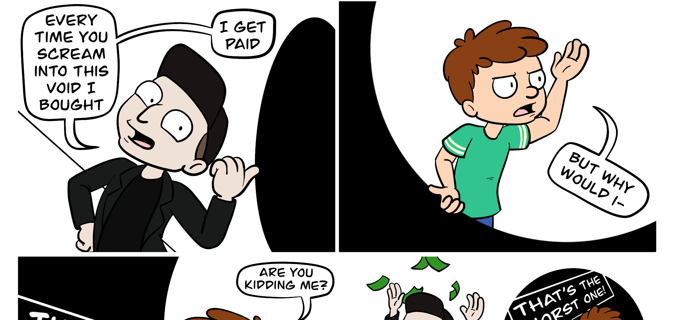 Whats Left Comics - Episode 10, Page 1: Scream