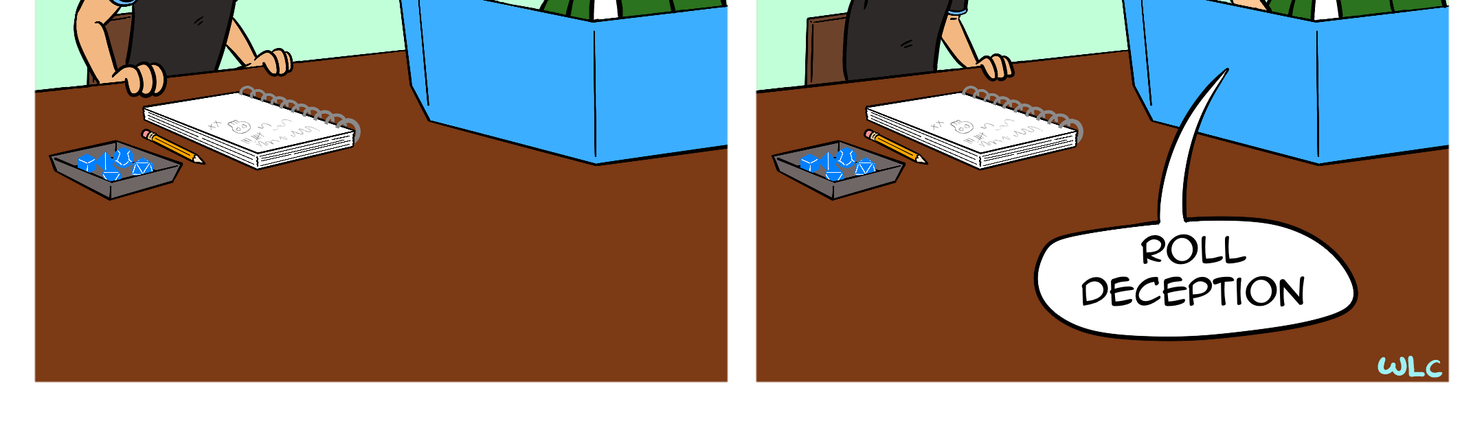 Whats Left Comics - Episode 12, Page 1: Vicious Mockery