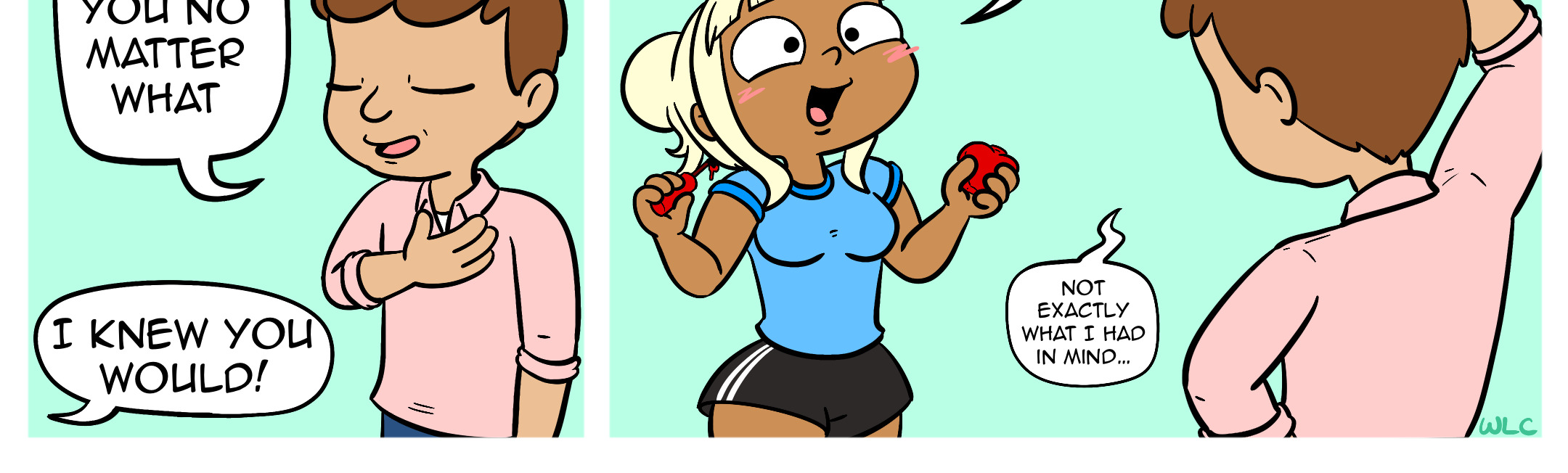 Whats Left Comics - Episode 15, Page 1: Great expectations 