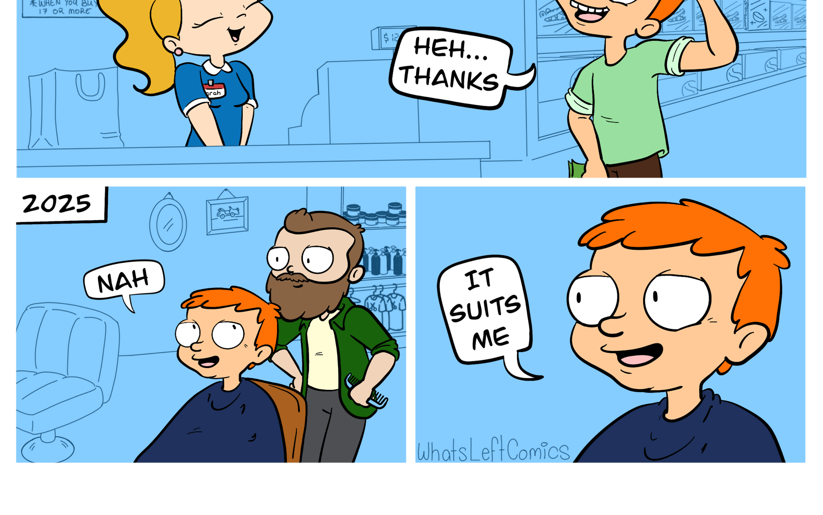 Whats Left Comics - Episode 18, Page 2: The Usual