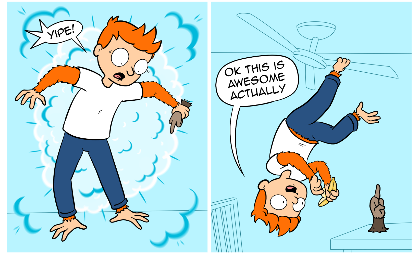 Whats Left Comics - Episode 19, Page 1: Monkey’s paw