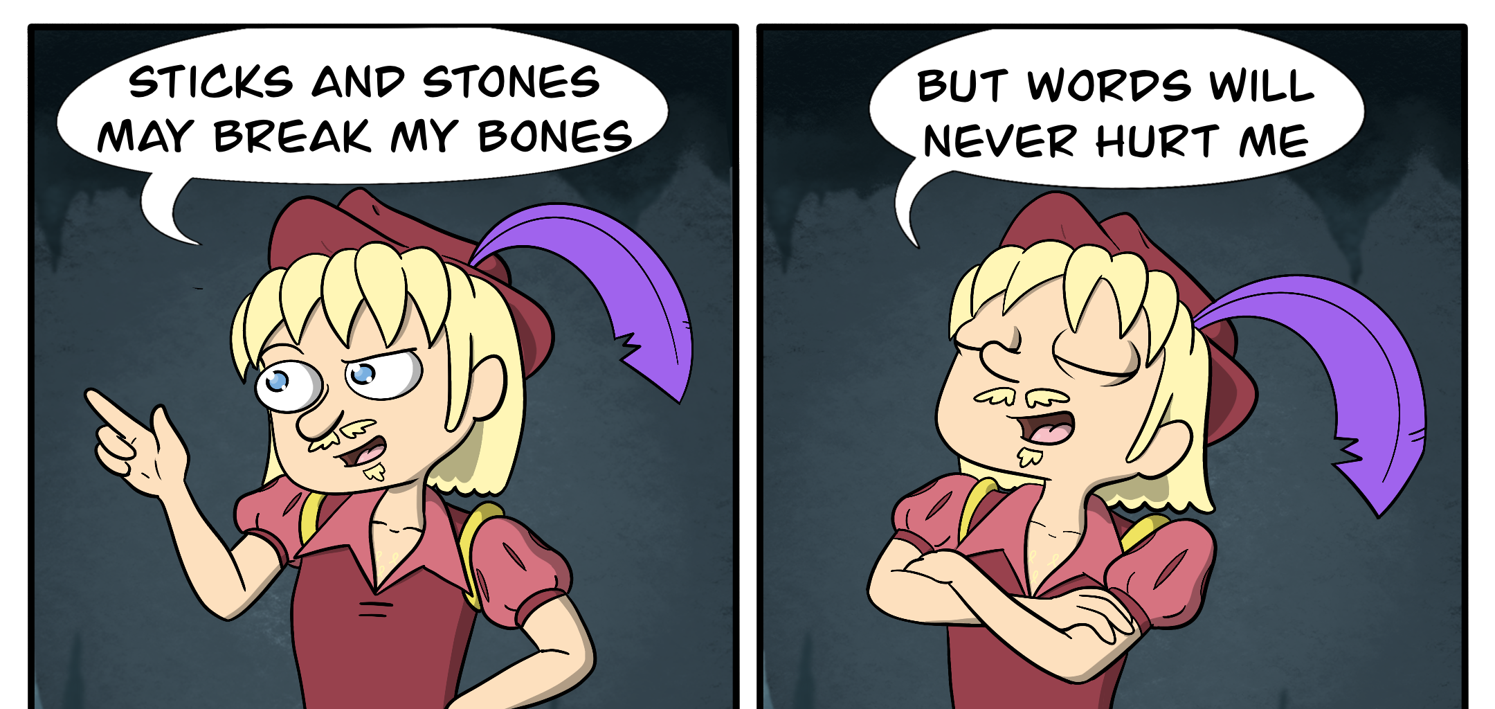 Whats Left Comics - Episode 22, Page 1: Power word kill