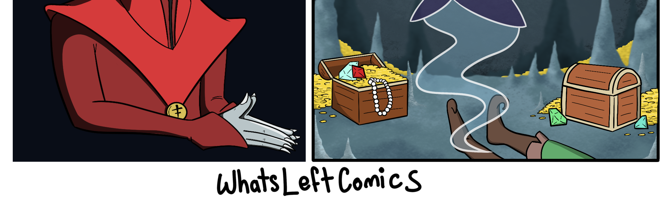 Whats Left Comics - Episode 22, Page 1: Power word kill