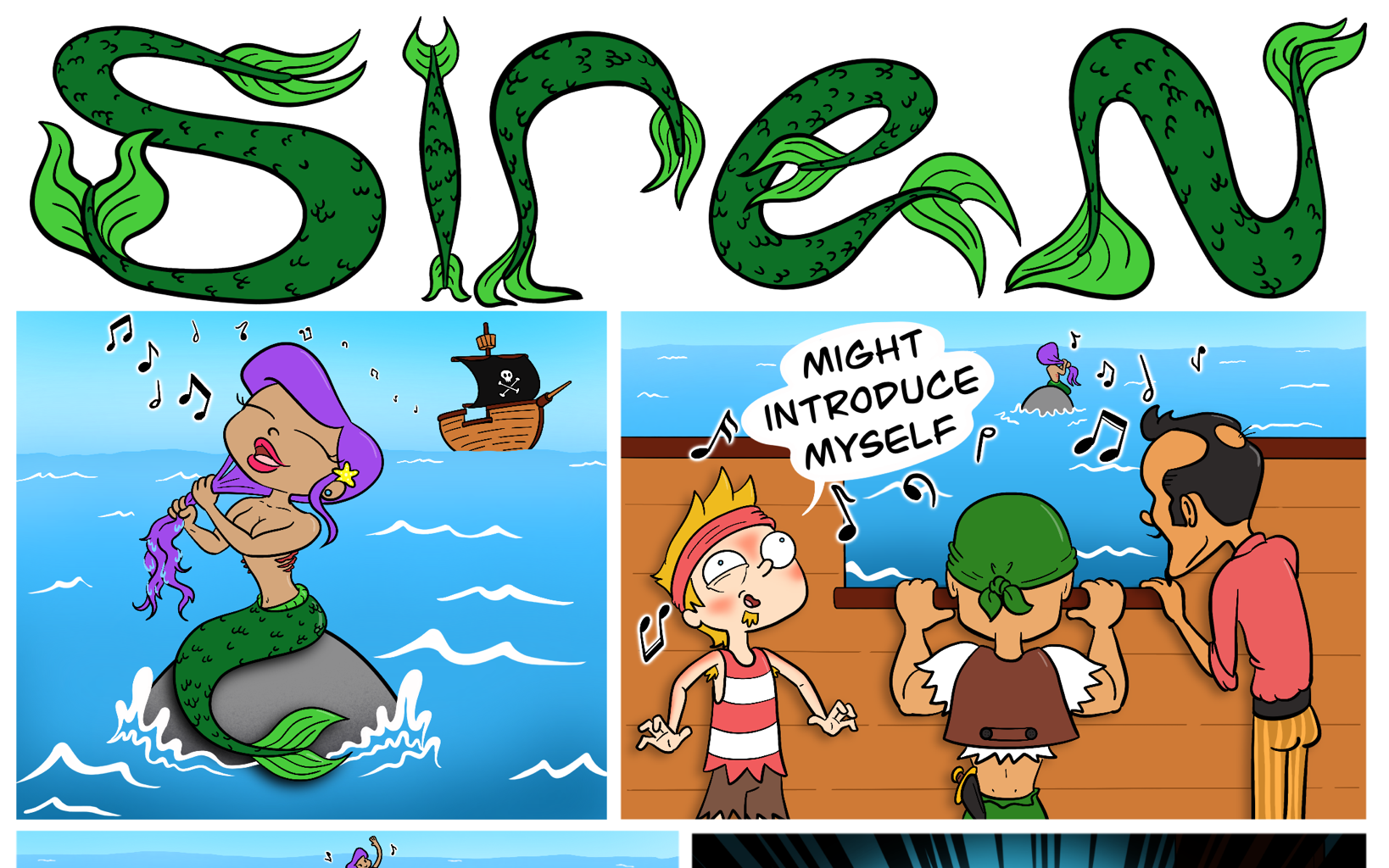 Whats Left Comics - Episode 25, Page 1: Siren