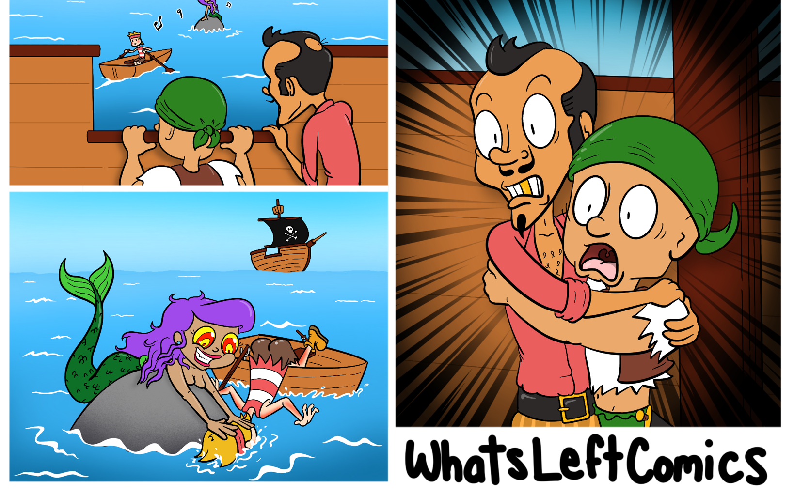 Whats Left Comics - Episode 25, Page 1: Siren