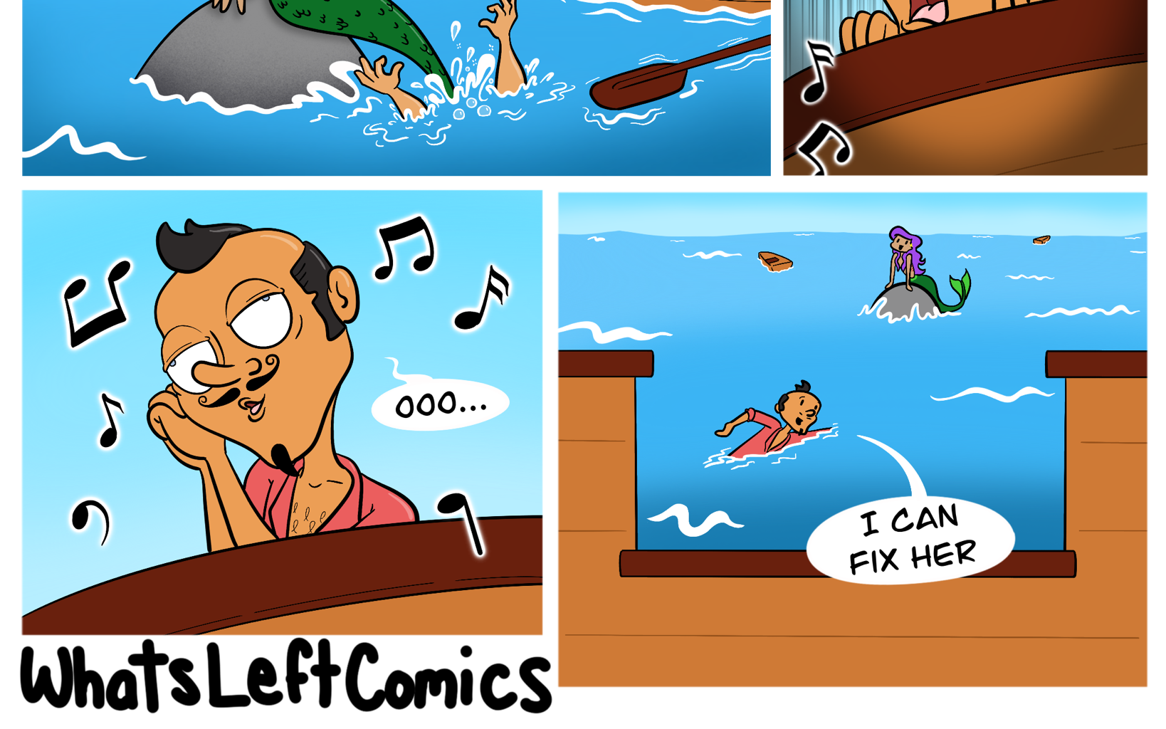 Whats Left Comics - Episode 25, Page 2: Siren