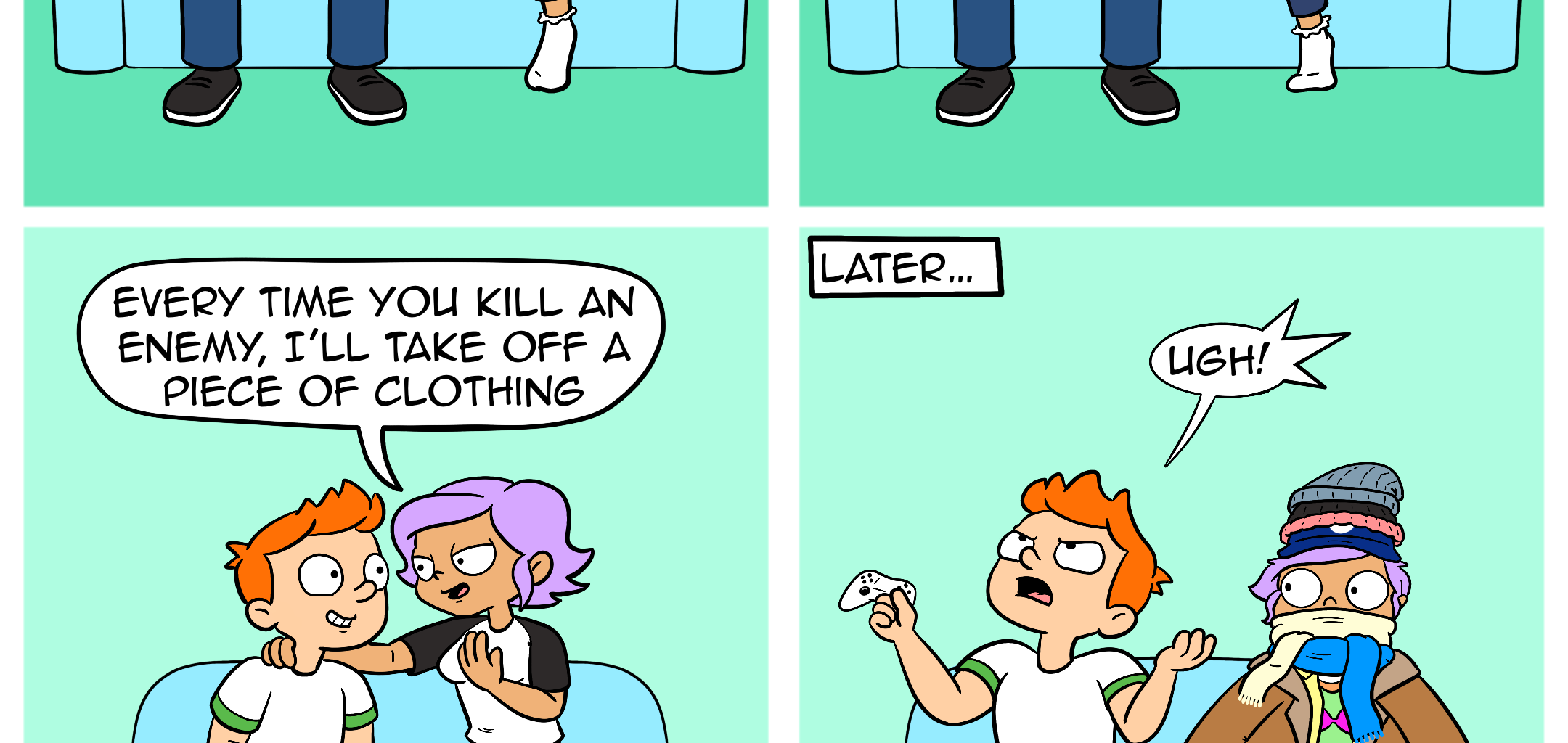 Whats Left Comics - Episode 29, Page 1: The right motivation 