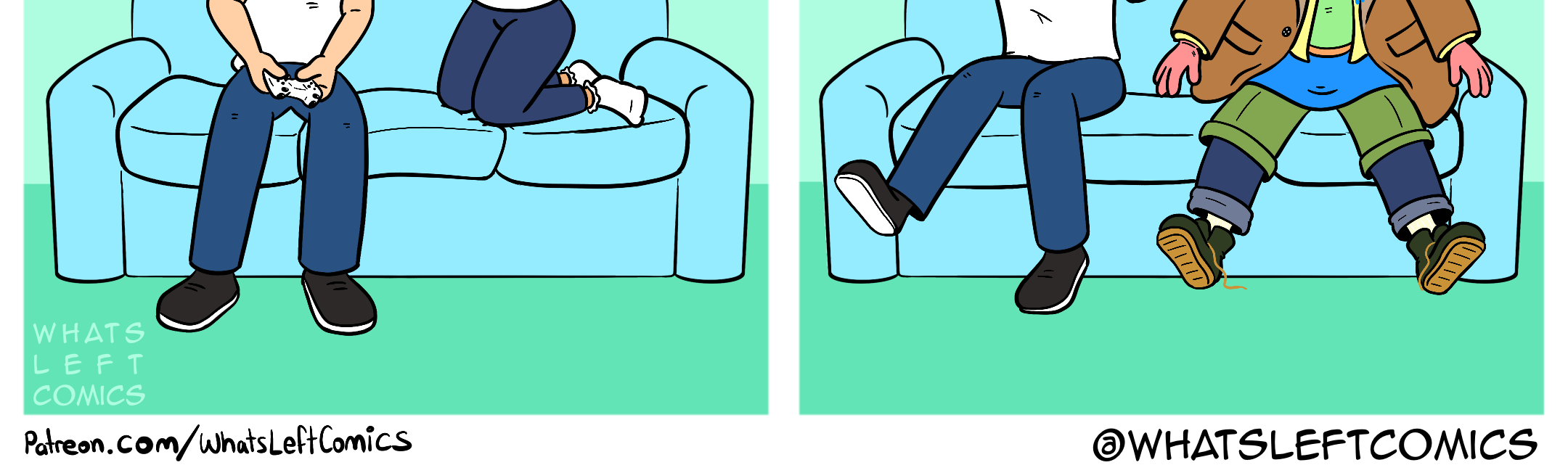 Whats Left Comics - Episode 29, Page 1: The right motivation 