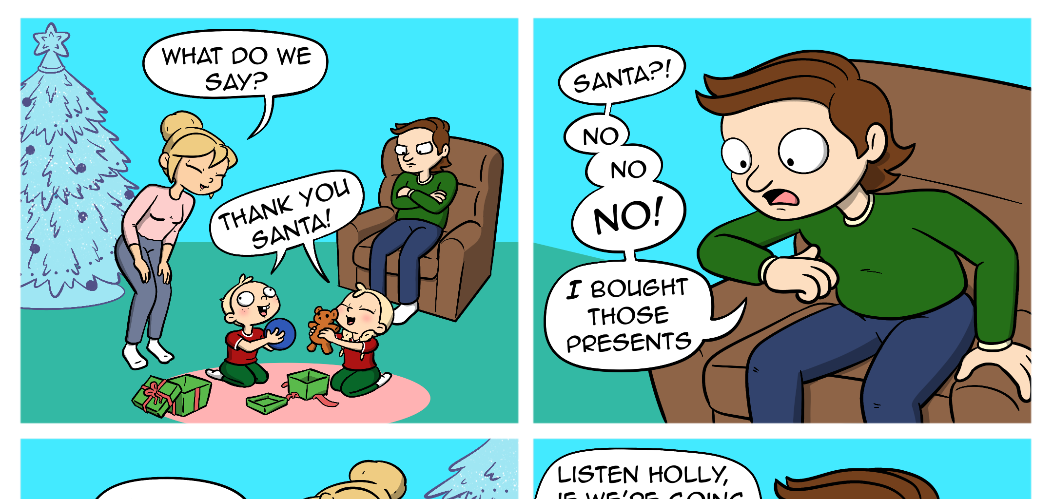 Whats Left Comics - Episode 32, Page 1: Merry Christmas