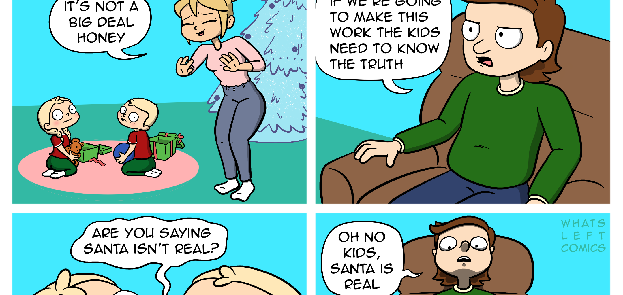 Whats Left Comics - Episode 32, Page 1: Merry Christmas