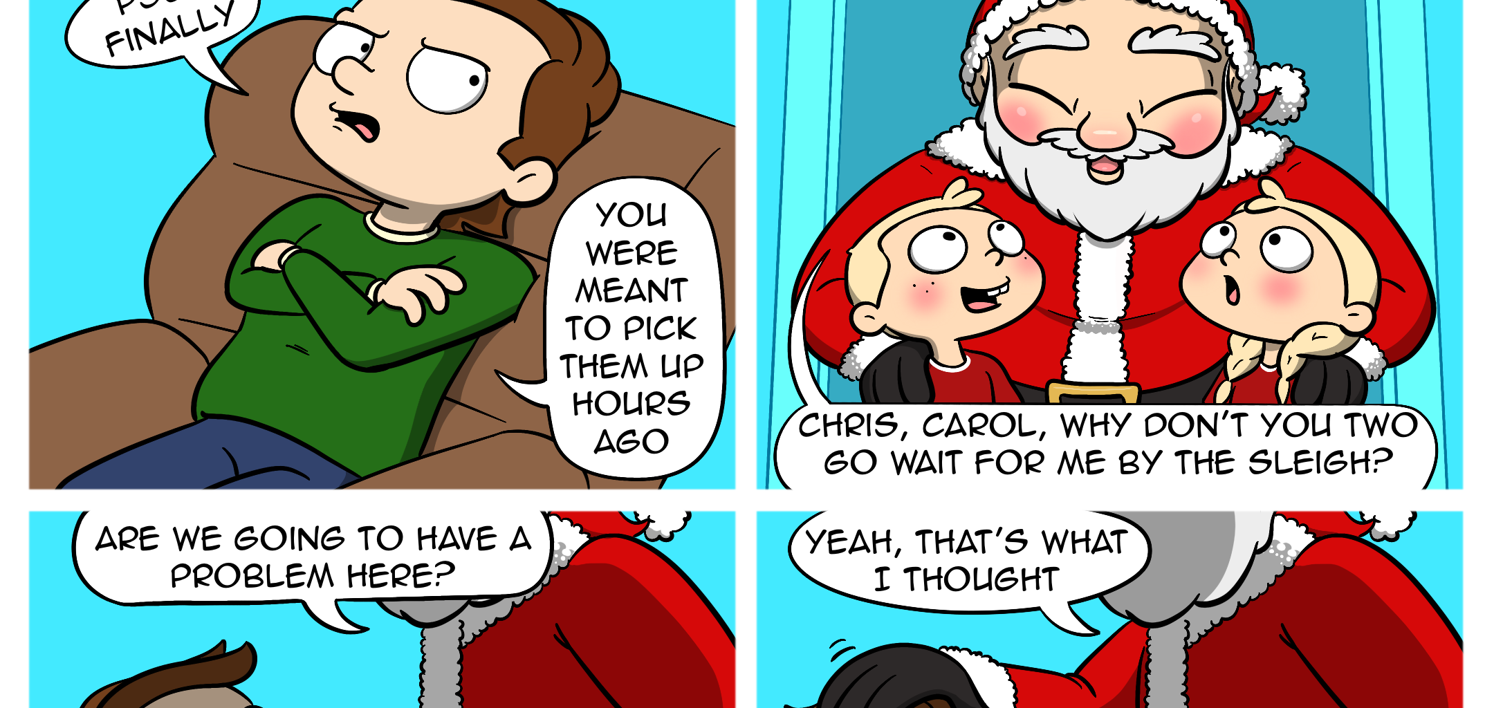 Whats Left Comics - Episode 32, Page 2: Merry Christmas