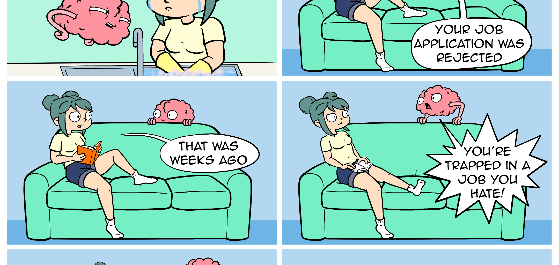 Whats Left Comics - Episode 35, Page 1: Cool Brain Trick