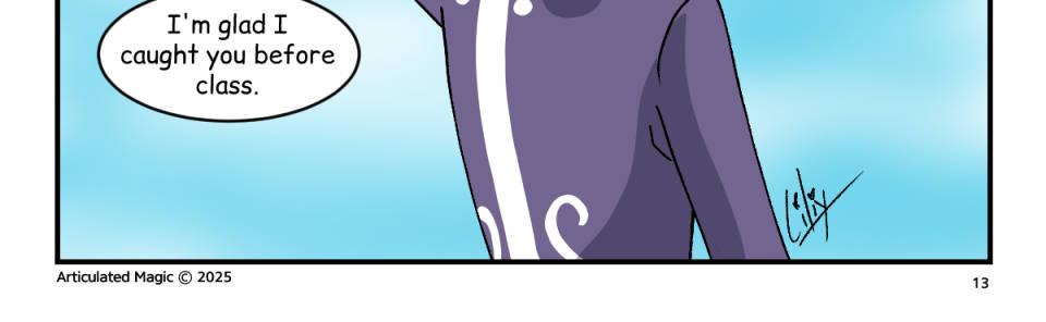 Articulated Magic  - Episode 56, Page 1: Chapter 4, Page 13