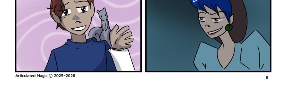 Articulated Magic  - Episode 67, Page 1: Chapter 5, Page 8
