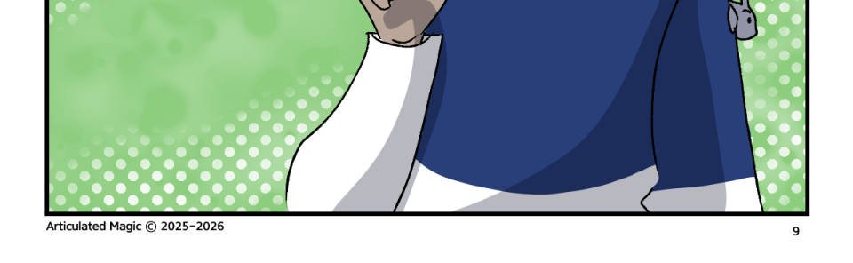 Articulated Magic  - Episode 68, Page 1: Chapter 5, Page 9