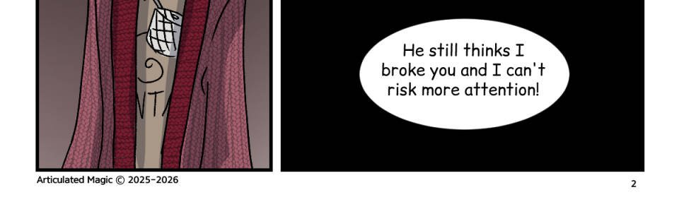 Articulated Magic  - Episode 73, Page 1: Chapter 6, Page 2