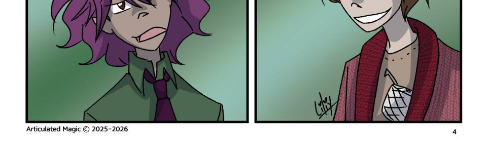 Articulated Magic  - Episode 75, Page 1: Chapter 6, Page 4