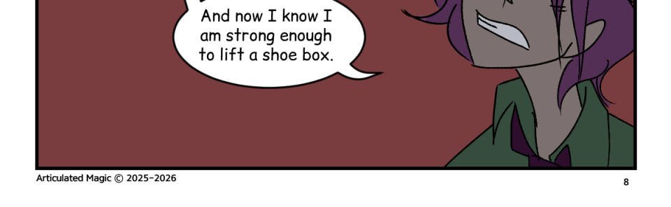 Articulated Magic  - Episode 79, Page 1: Chapter 6, Page 8