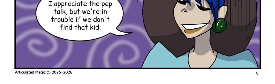 Articulated Magic  - Episode 91, Page 1: Chapter 7, Page 3