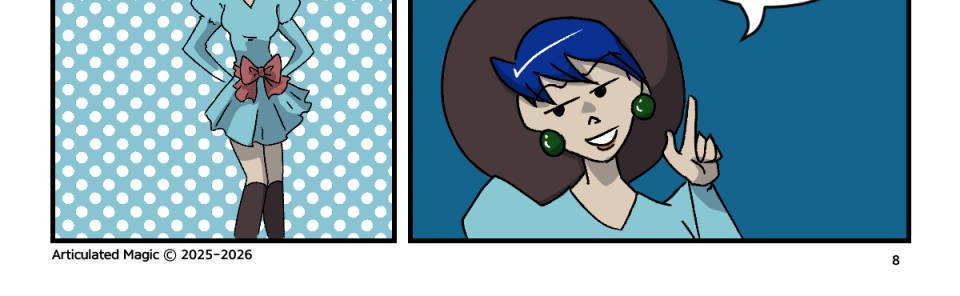 Articulated Magic  - Episode 96, Page 1: Chapter 7, Page 8