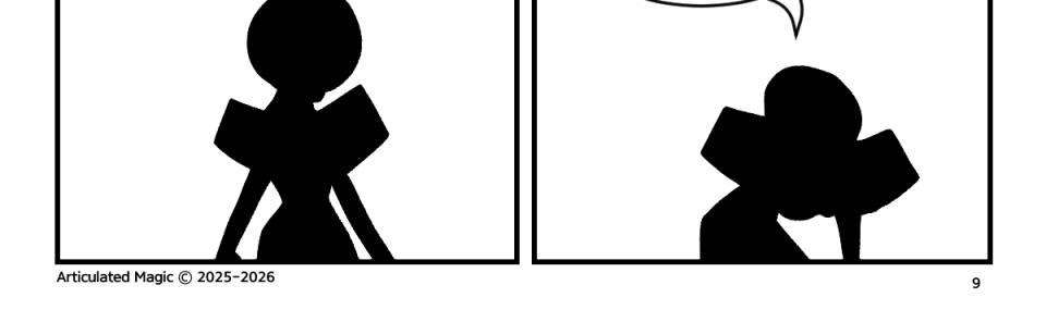 Articulated Magic  - Episode 97, Page 1: Chapter 7, Page 9