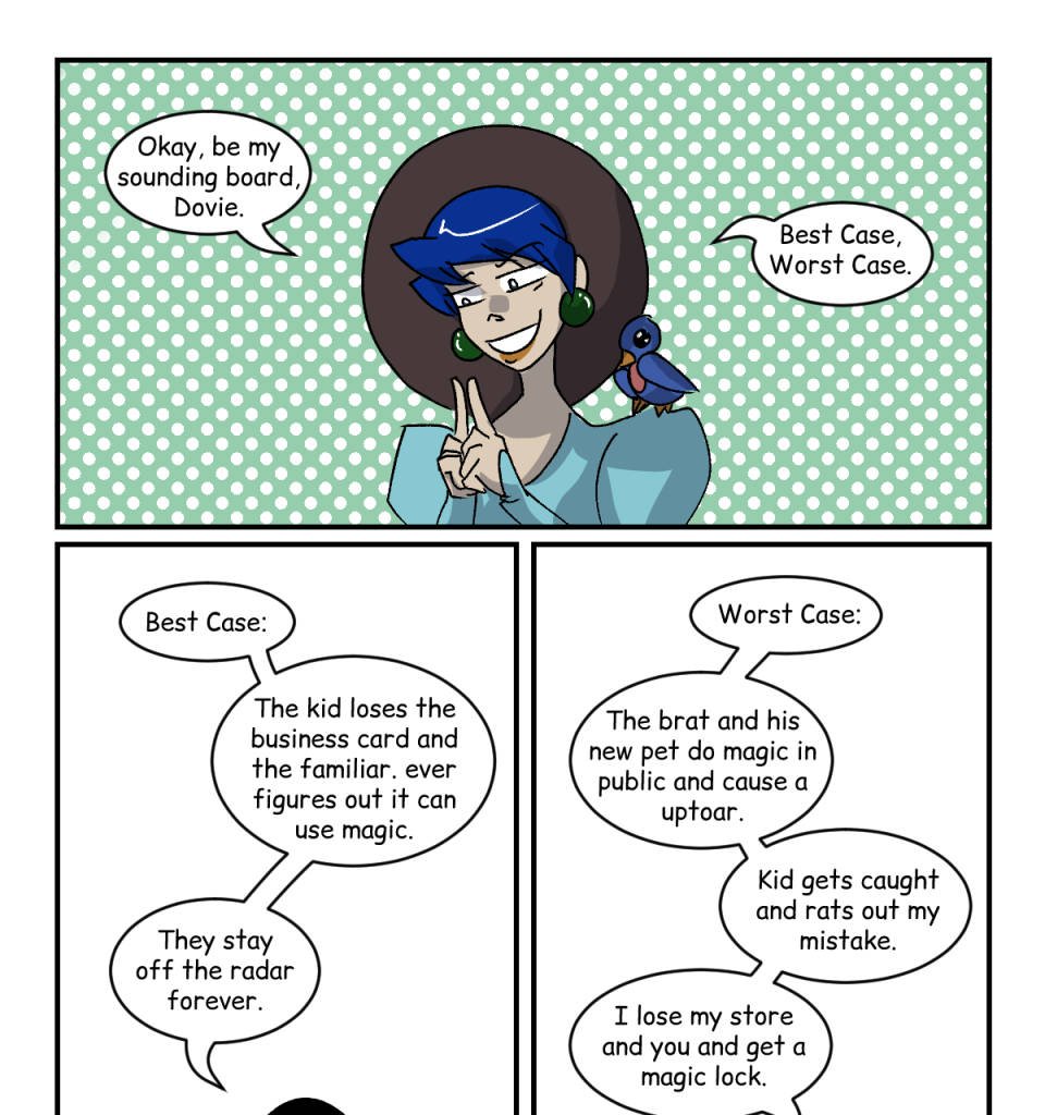 Articulated Magic  - Episode 97, Page 1: Chapter 7, Page 9