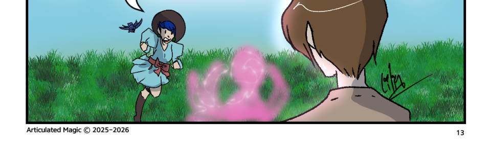 Articulated Magic  - Episode 101, Page 1: Chapter 7, Page 13