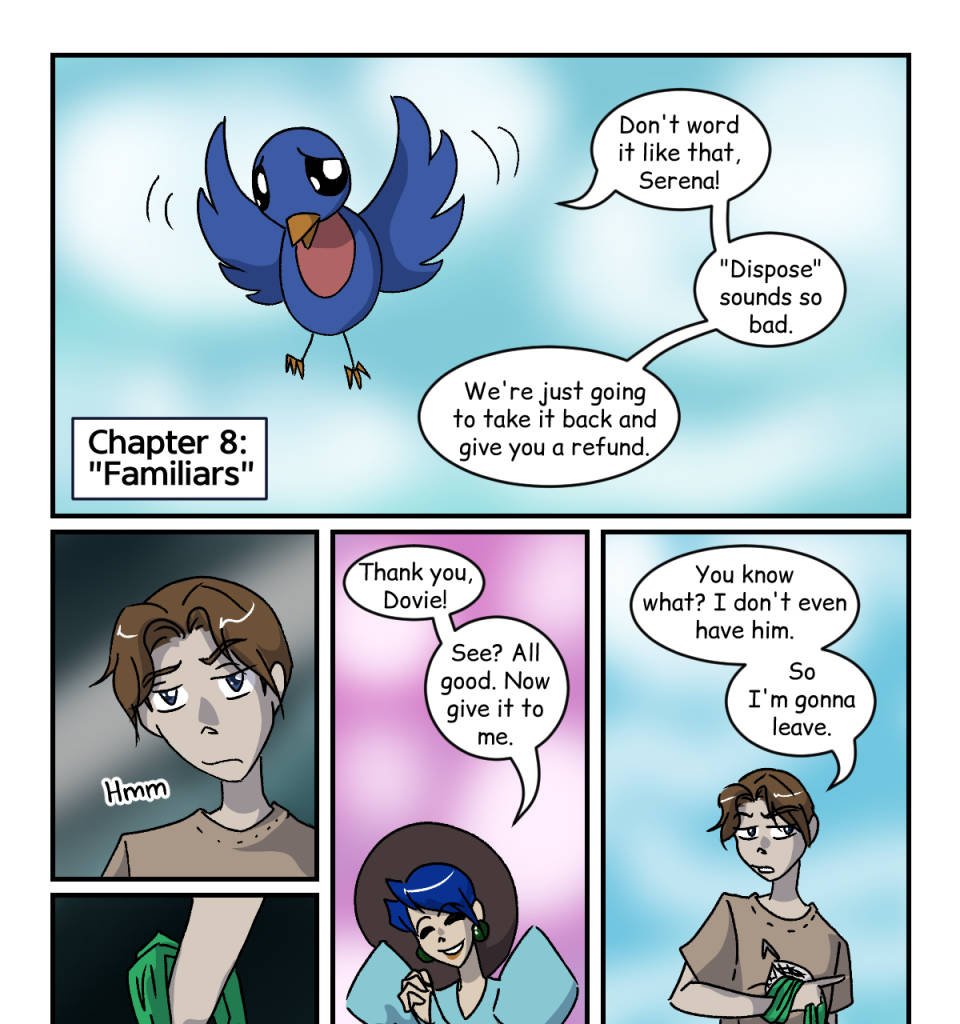 Articulated Magic  - Episode 104, Page 1: Chapter 8, Page 1