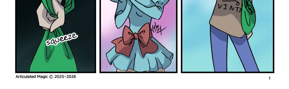Articulated Magic  - Episode 104, Page 1: Chapter 8, Page 1