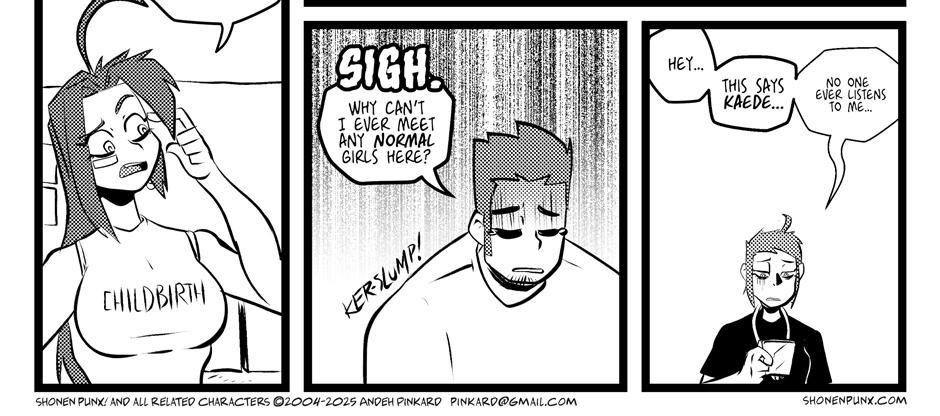 Shonen Punx! - Episode 13, Page 1: 013 Synthpunk?