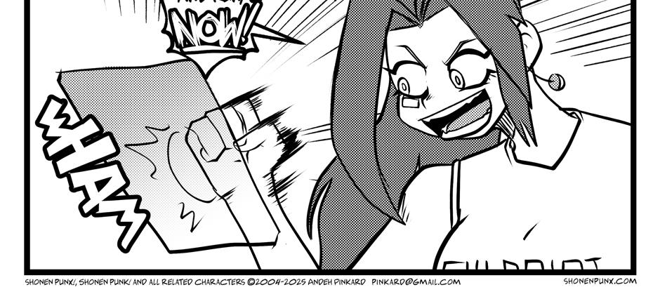 Shonen Punx! - Episode 22, Page 1: 022 Let’s Use the Hypernet!