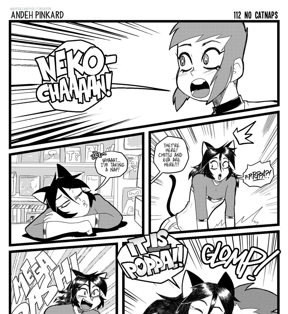 Shonen Punx! - Episode 112, Page 1: 112 No Catnaps