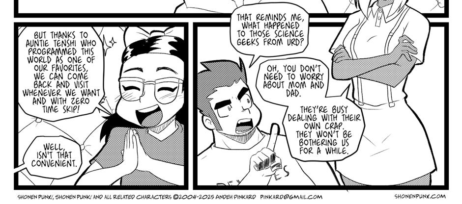 Shonen Punx! - Episode 117, Page 1: 117 All Caught Up