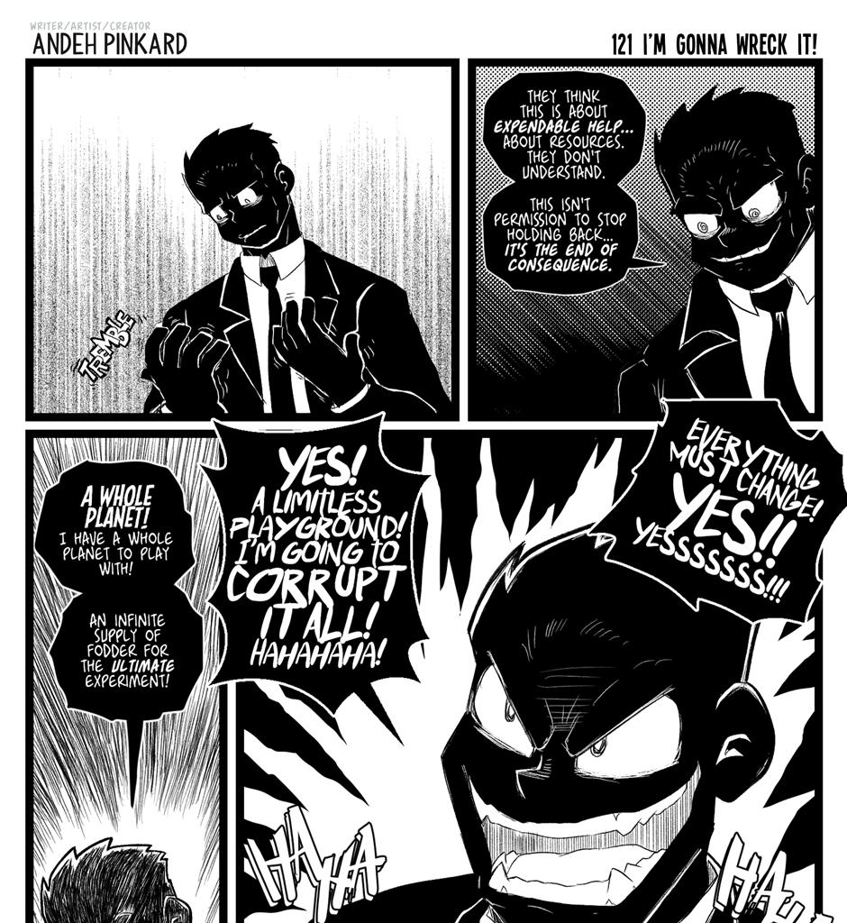 Shonen Punx! - Episode 121, Page 1: 121 I'm Gonna Wreck-it!