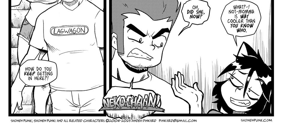 Shonen Punx! - Episode 122, Page 1: 122 Welcome Back!