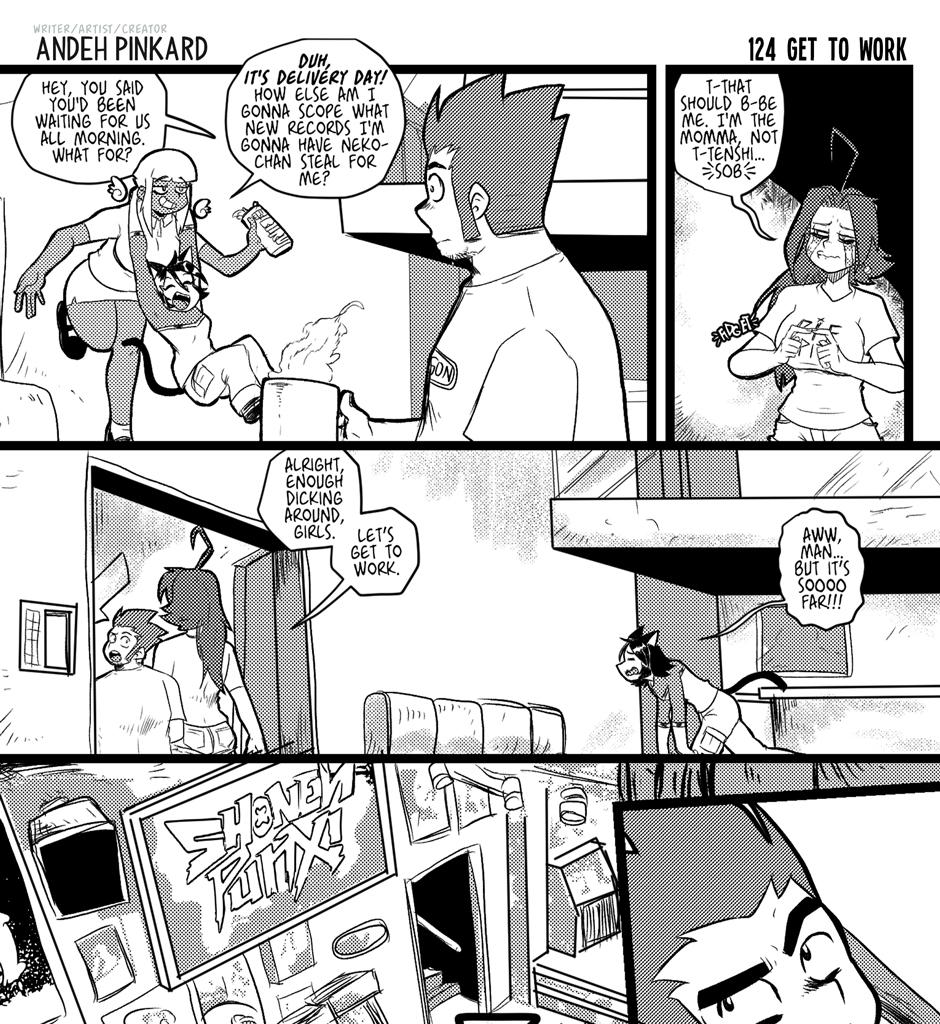 Shonen Punx! - Episode 124, Page 1: 124 Get To Work