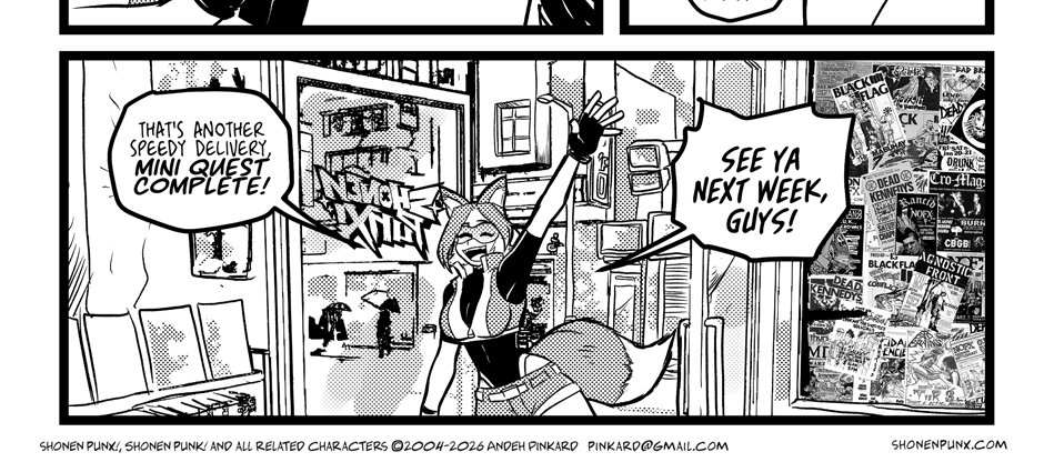 Shonen Punx! - Episode 127, Page 1: 127 Speedy Delivery!