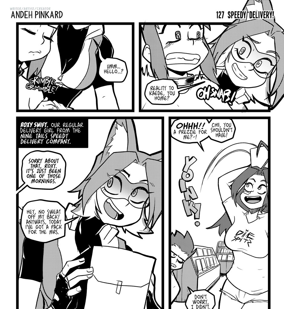 Shonen Punx! - Episode 127, Page 1: 127 Speedy Delivery!